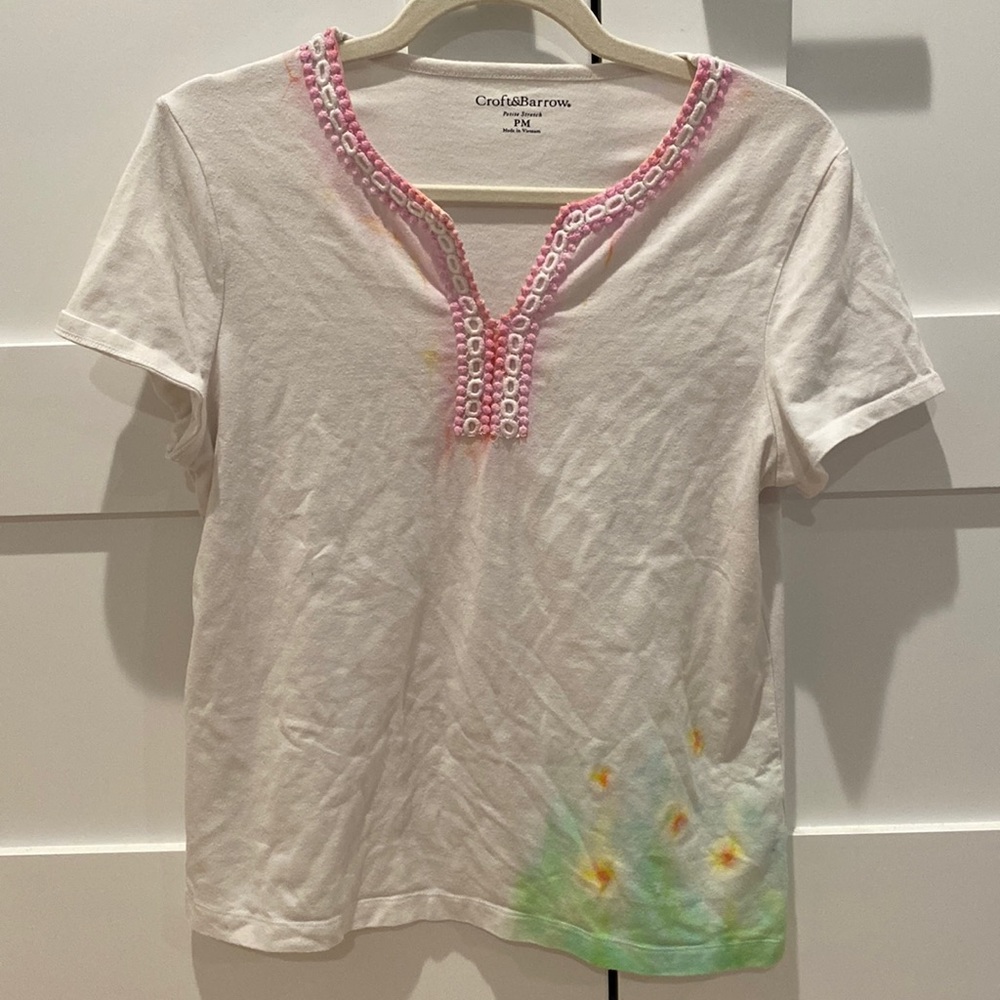Tie died shirt